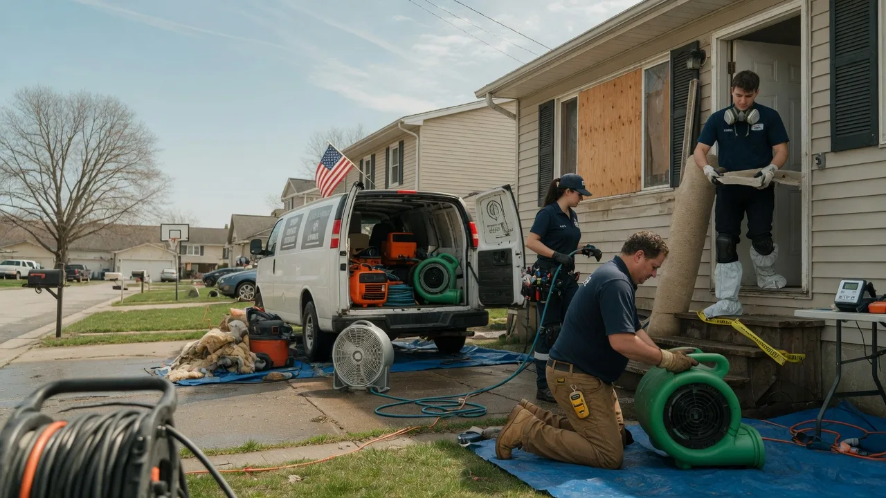 Water Damage Restoration in Dudley, PA near me